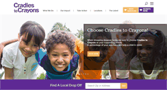 Desktop Screenshot of cradlestocrayons.org
