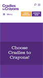 Mobile Screenshot of cradlestocrayons.org